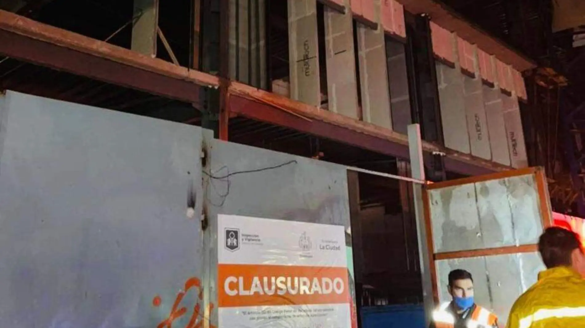 edificio clausurado